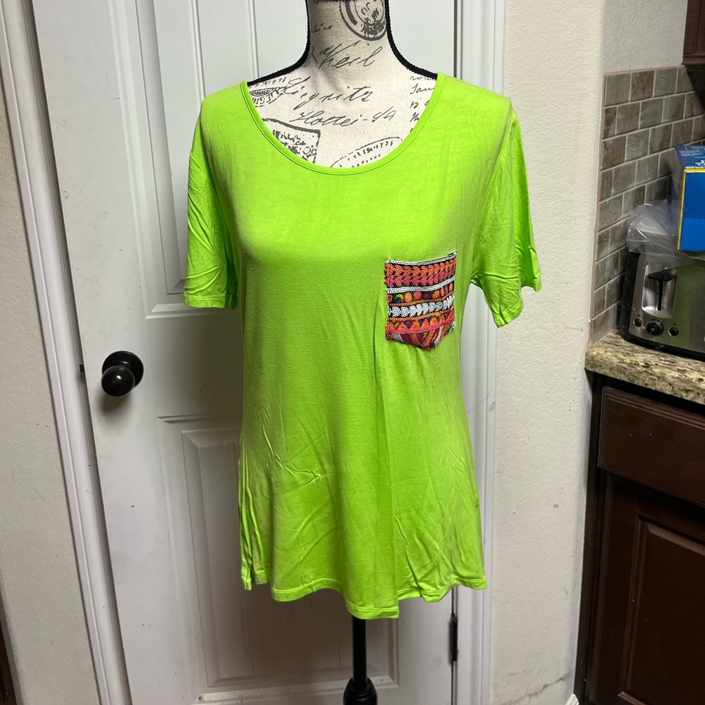 Green Boutique Top